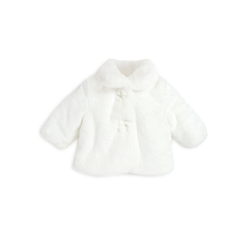 Girls Bronze Solid Jacket image number 0